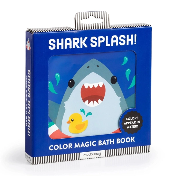 Mudpuppy Shark Splash Kúpacia kniha