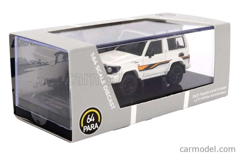 Paragon-models Toyota Land Cruiser Lc71 Rhd 2023 1:64 Bílá