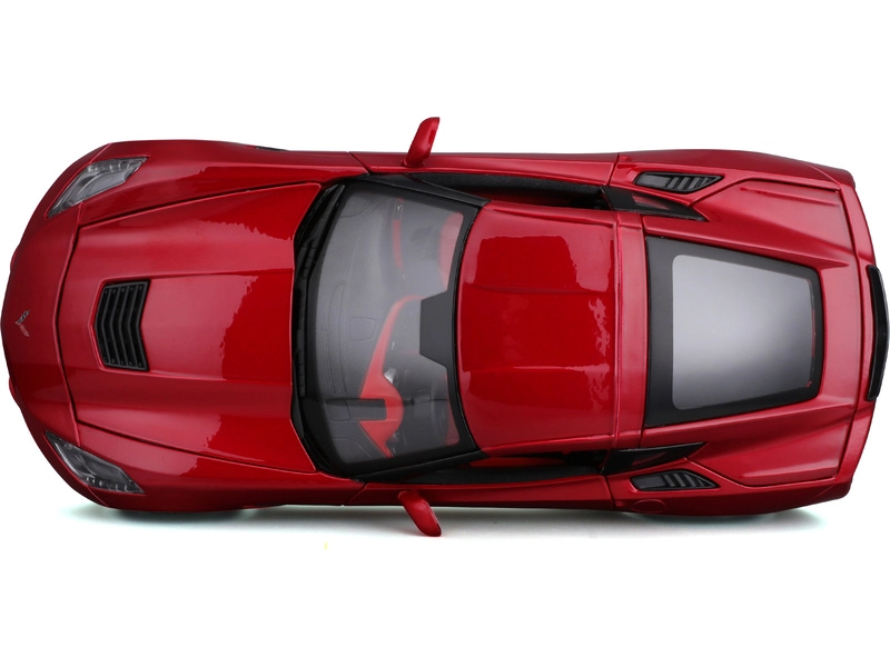 Maisto Corvette Stingray 2014 1:18 červená metalíza