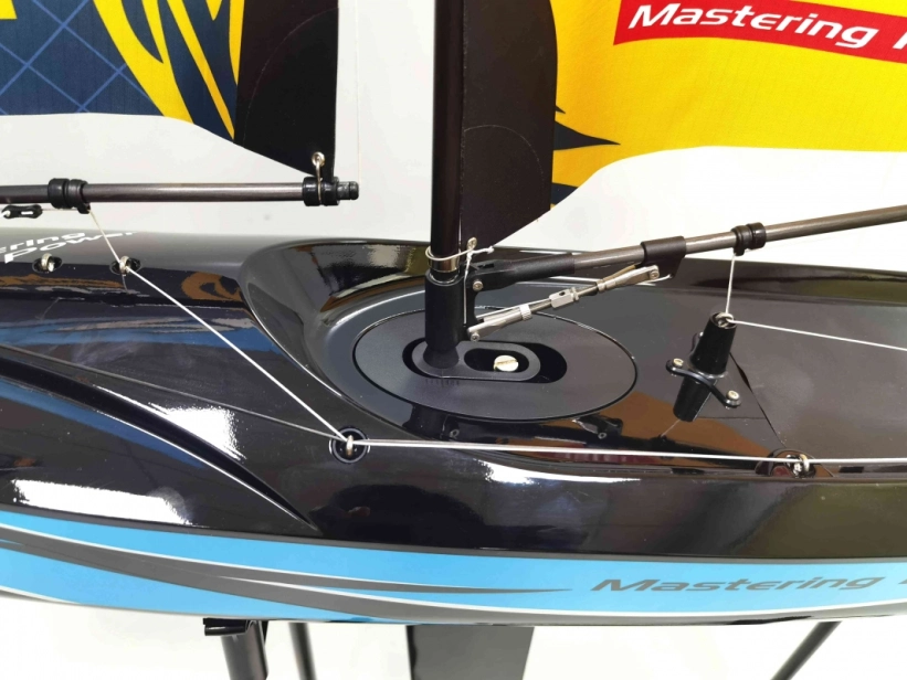 RC loď Focus V3 RTR plachetnice, modrá