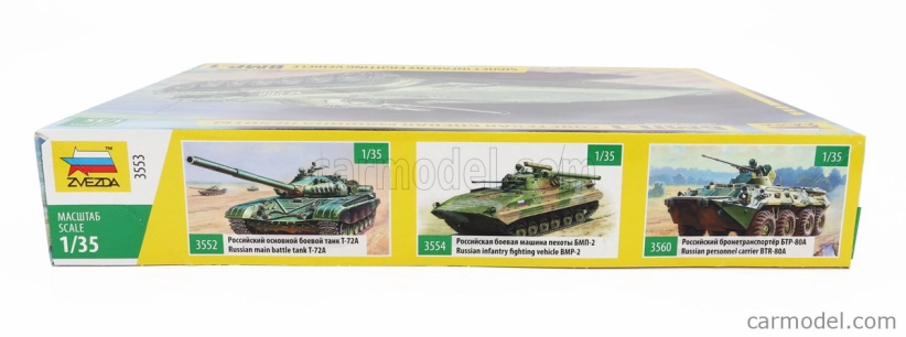 Zvezda Tank Bmp-1 Soviet Infantry Fighting Vehicle Military 1945 1:35 /
