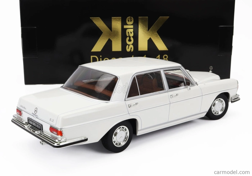Mercedes benz triedy S 300sel 6.3 (w108) 1967-1972 1:18 Biela