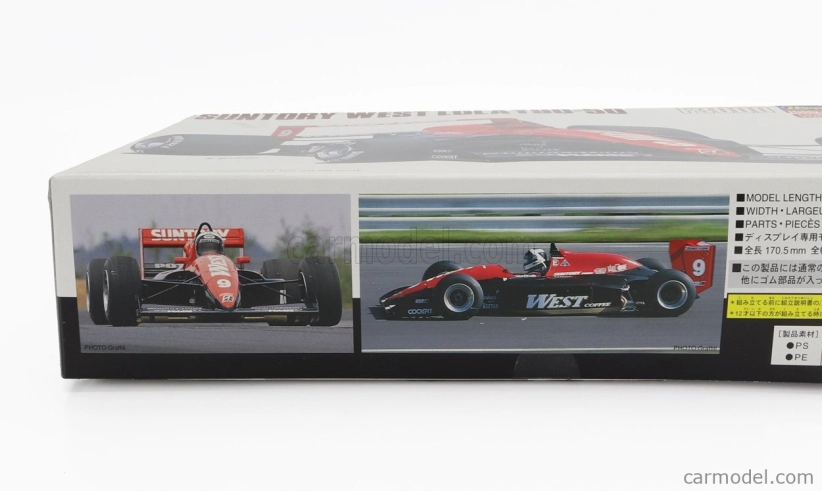 Hasegawa Lola F3000 T90-50 Team West Suntory Racing N 9 Season 1990 A.nakaya 1:24 /