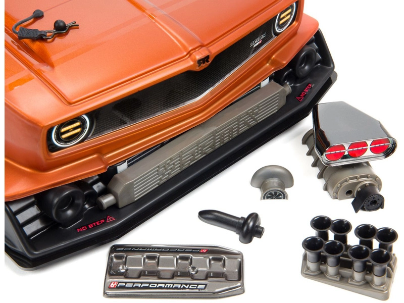 Arrma Felony Resto Mod 6S BLX 1:7 RTR čierna
