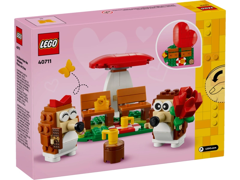 LEGO Iconic - Ježčie rande s piknikom