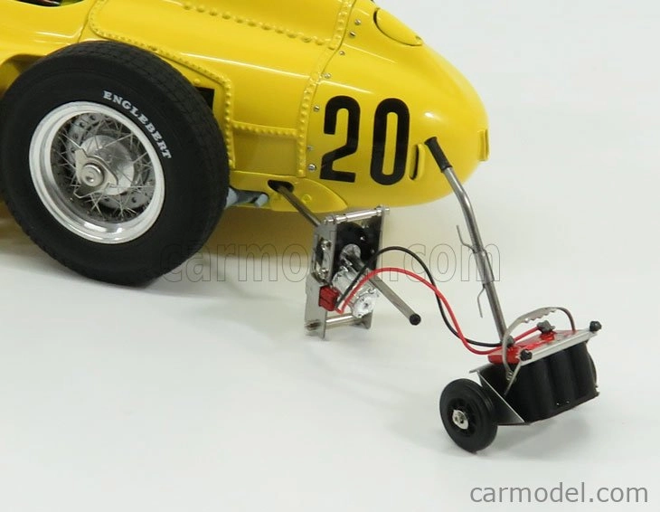 Cmc Ferrari F1 Set 2x Lancia D50 N 20 6. Gp Belgicka 1956 A.pilette + D50 N 6 Winner Gp Torino 1955 A.ascari 1:18 Červená Žltá