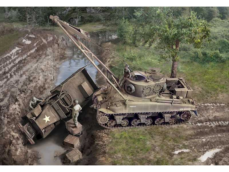 Italeri M32B1 obrbnené vozidlo (1:35)