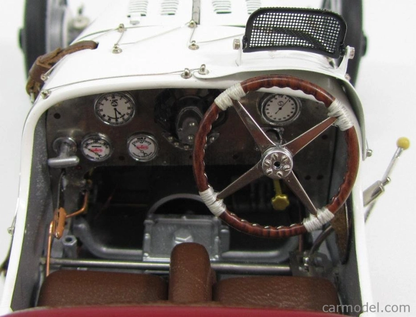 Cmc Bugatti T35 N 7 Gp Národný farebný projekt Poľsko 1924 1:18 Biela červená