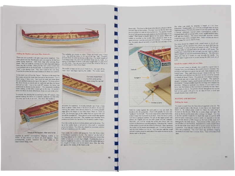 Model Shipways Longboat 1:48 kit