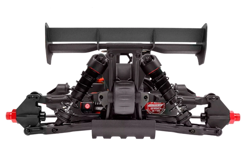 RC auto PUNISHER-4 Monster Truck 4WD 3-4S RTR, červená