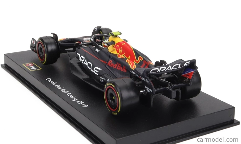 Bburago Red bull F1 Rb19 Team Oracle Red Bull Racing N 11 1:43, tmavomodrá