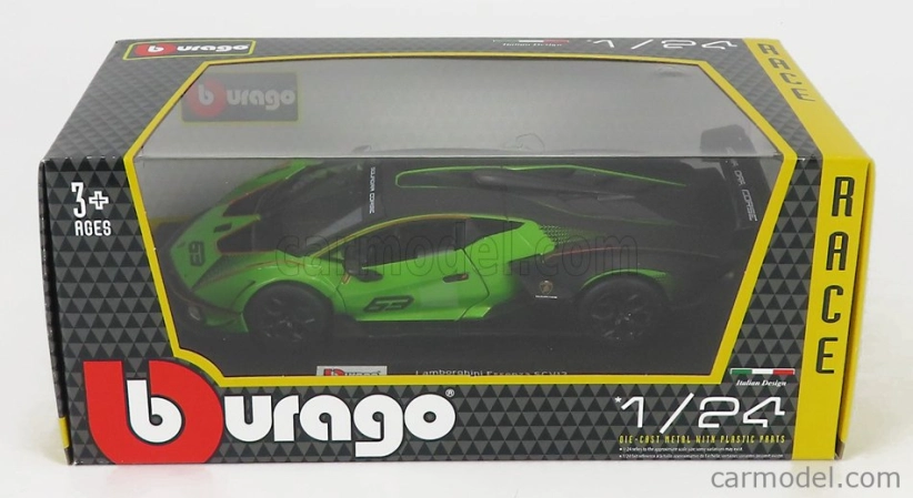 Bburago Lamborghini Essenza SCV12 1:24 zelená
