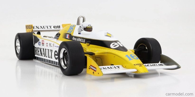 Mcg Renault F1 Rs10 Team Renault Elf N 16 British Gp 1979 Rene Arnoux 1:18, žlutá