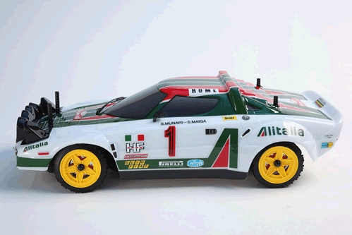 RC auto Lancia Stratos 1977 4WD 1:10