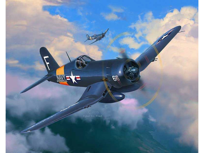 Stíhačka Revell F4U-4 Corsair (1:72)