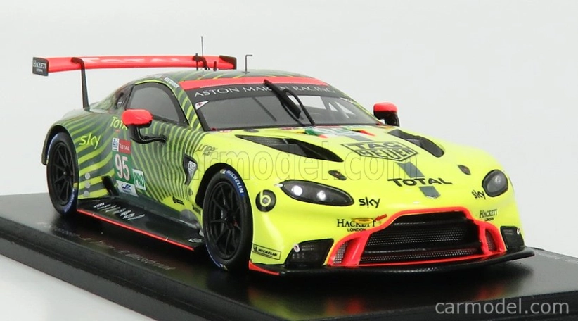 Spark-model Aston Martin Vantage Amr 4.5l Turbo V8 Team Aston Martin Racing N 95 24h Le Mans 2020 M.sorensen - N. Thiim - R.westbrook 1:43 Yellow