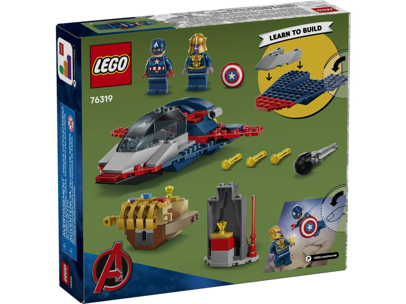 LEGO Marvel - Kapitán Amerika vs. Thanos