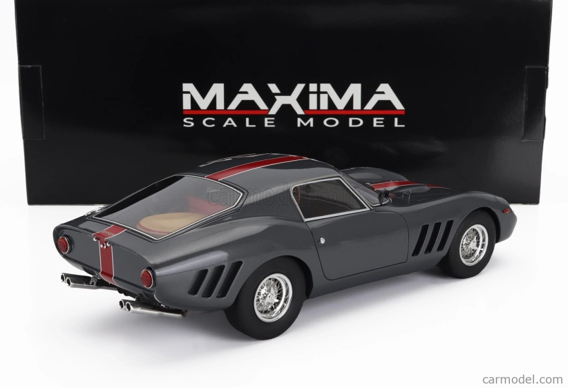Maxima Ferrari 250 Gt Drogo Speciale #3213gt 1963 1:18 Grey Met Red