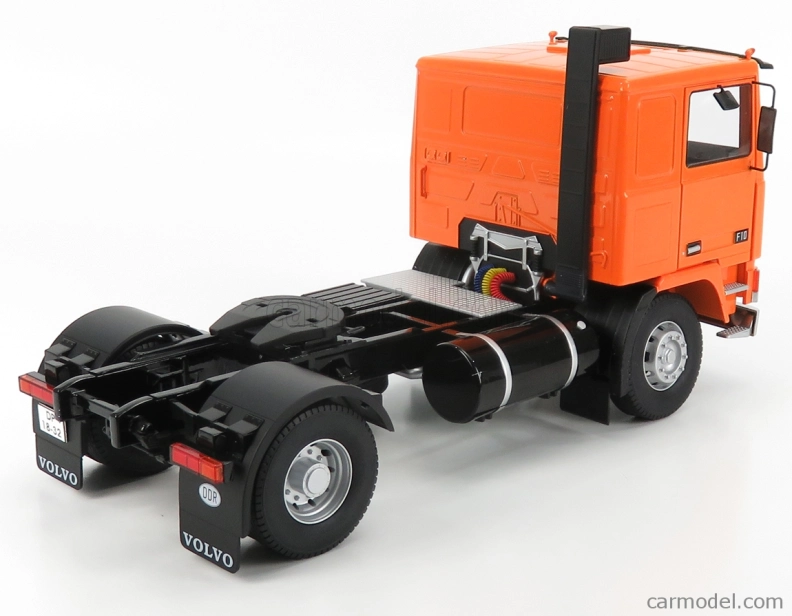 Road-kings Volvo F10 Turbo 6 Tractor Truck 2-assi With Decal Set 1977 1:18 Orange Black