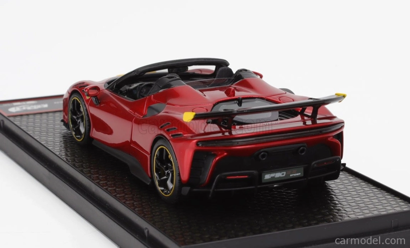 Bbr-models Ferrari Sf90 Xx Stradale Spider 2024 1:43 Rosso Portofino - červená met. žltá čierna