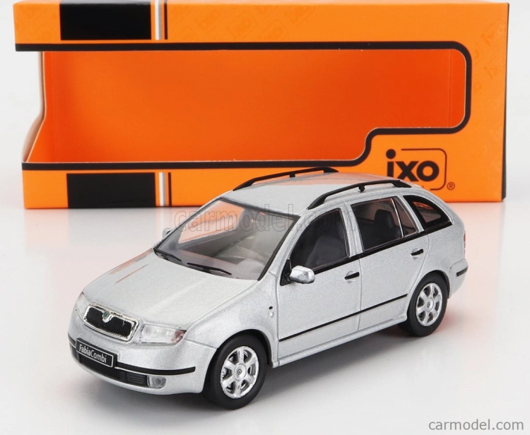 Ixo-models Škoda Fabia Sw Station Wagon 2000 1:43 Silver