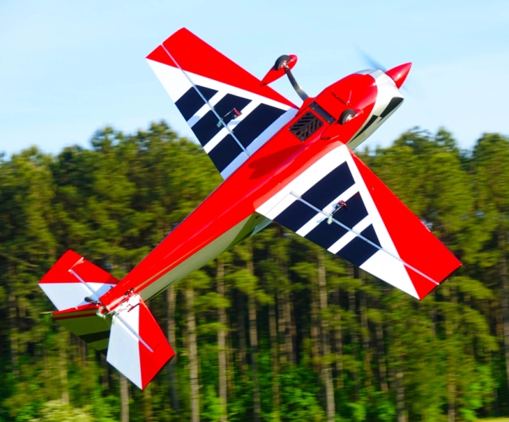 91" Extra NG - červená/strieborná 2,31m