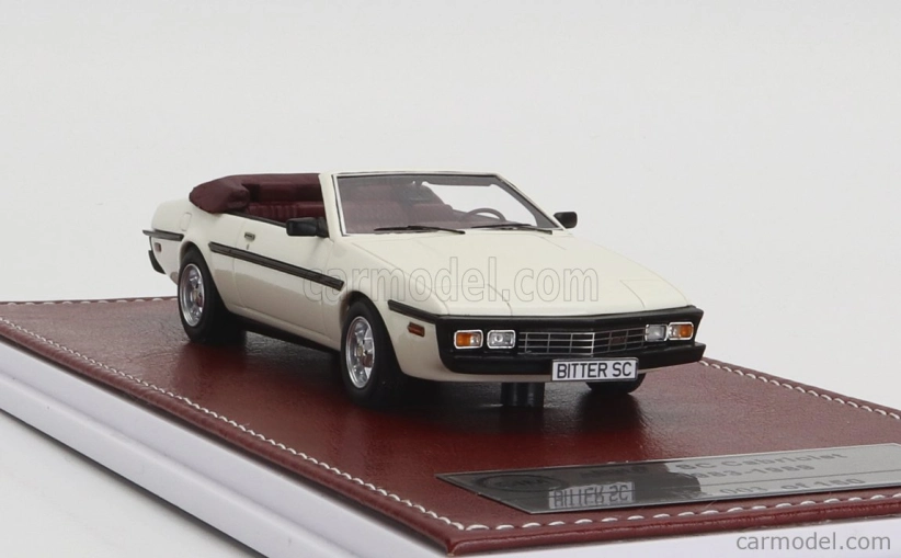 Great-iconic-models Bitter Sc Cabriolet Open 1985 1:43 Bílá