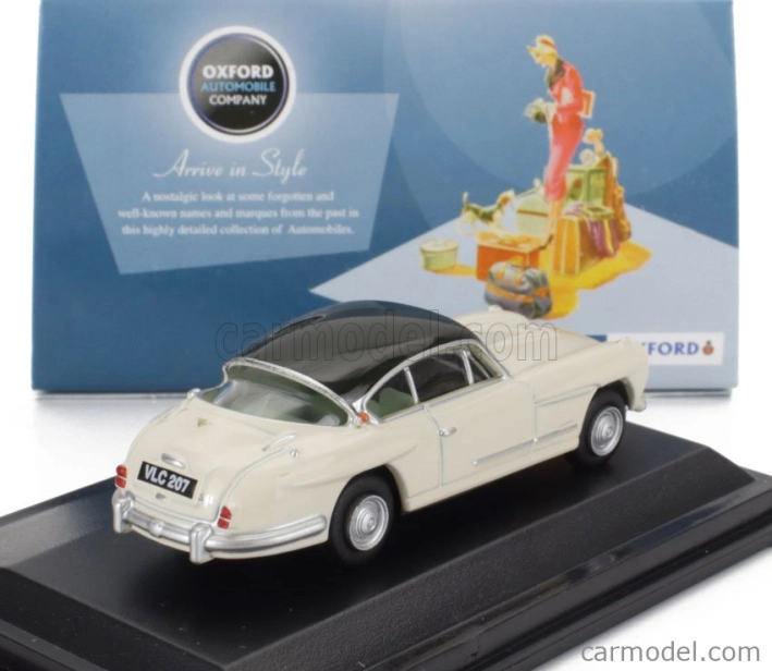 Oxford-models Jensen 541r 1957 1:76 Cream Black