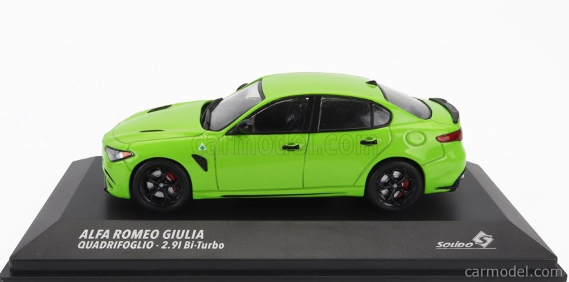Solido Alfa romeo Giulia Quadrifoglio 2.9l Biturbo 2020 1:43 Zelená