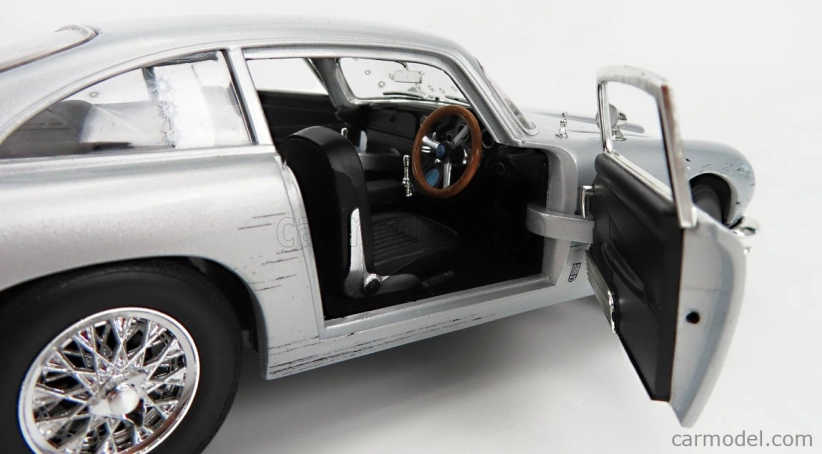 Autoworld Aston martin Db5 1964 - 007 James Bond - No Time To Die - Non E' Tempo Per Morire 1:18 Silver