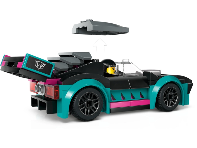 LEGO City - Nákladné auto s pretekárskym autom