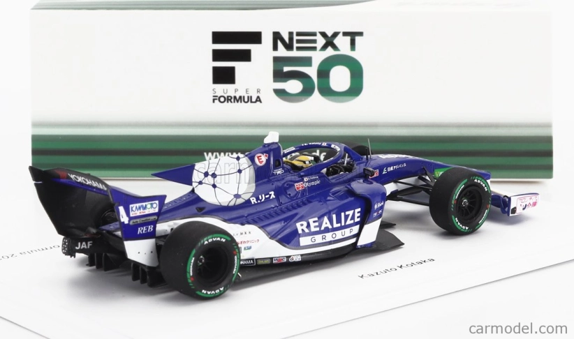 Spark-model Dallara Sf23 Trd 01f Team Realize Corporation Kondo Racing N 4 Super Formula Sezóna 2024 Kazuto Kotaka 1:43 Modrá Biela
