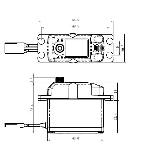 SA-1283SG Digitalní servo