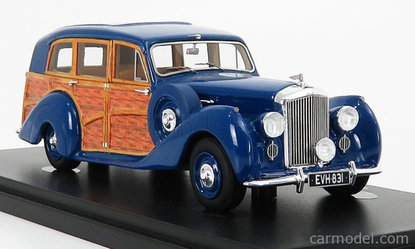 Avenue43 Bentley Mark Vi Estate Car Rippon Great Britain 1949 1:43 Modré Dřevo