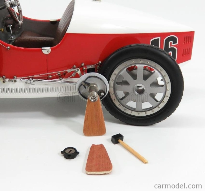 Cmc Bugatti T35 N 16 Nation Colour Project Monaco 1924 1:18 červená biela