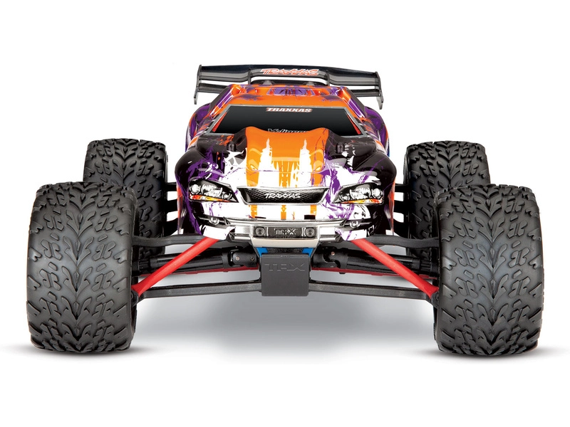RC auto Traxxas E-Revo 1:16 VXL RTR, oranžová