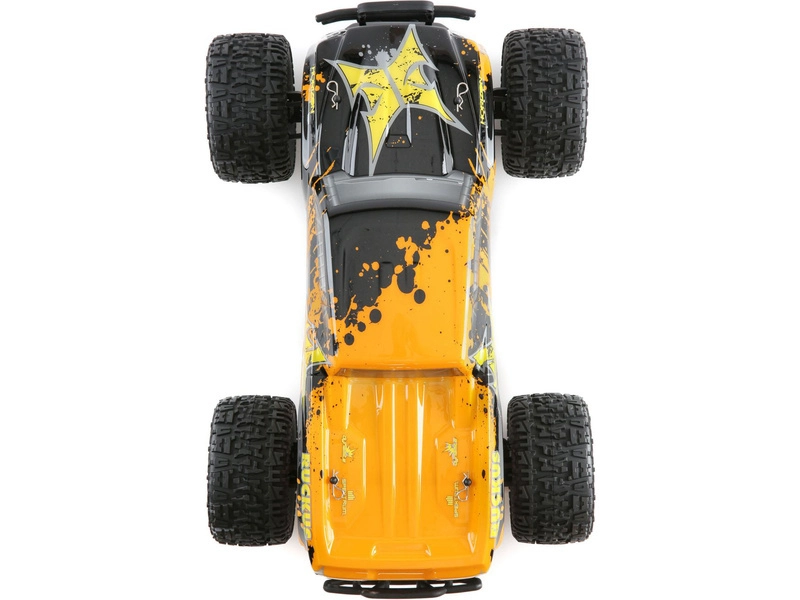 RC auto ECX Ruckus 1:10 RTR, oranžové