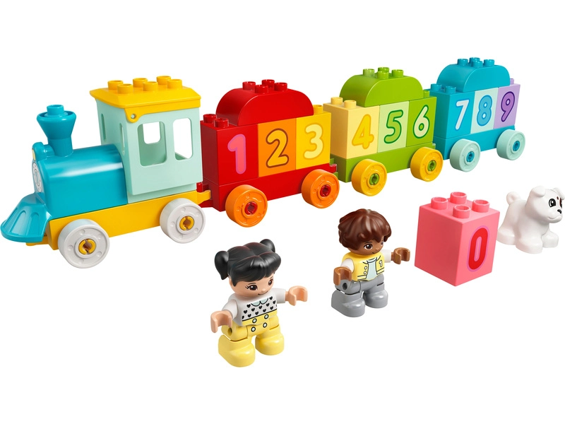 LEGO DUPLO - Vlak s číslami - Učíme sa počítať