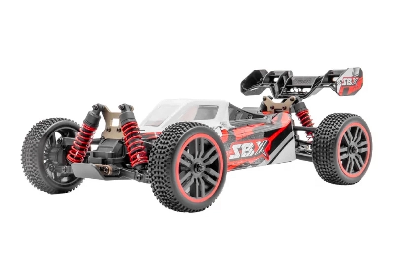 SBX Buggy 1/12 XL - 2,4 GHz RTR (4WD), červená