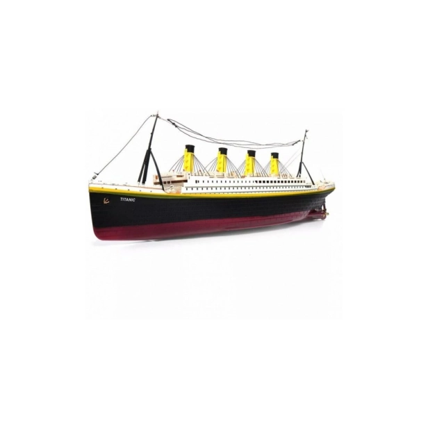 RC loď Titanic, černá