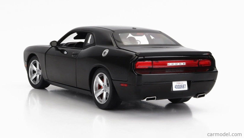 Highway61 Dodge Challenger Srt8 Coupe 2009 - Police Ncis Los Angeles 1:18 Black