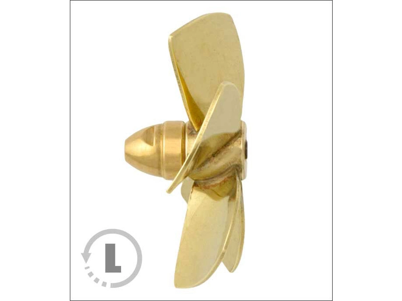 Raboesch lodná skrutka triedy 151 80 mm M5 5-listová ľavá