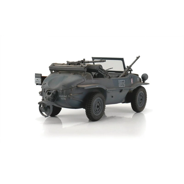 RC auto VW Schwimmwagen T166, šedá kamufláž