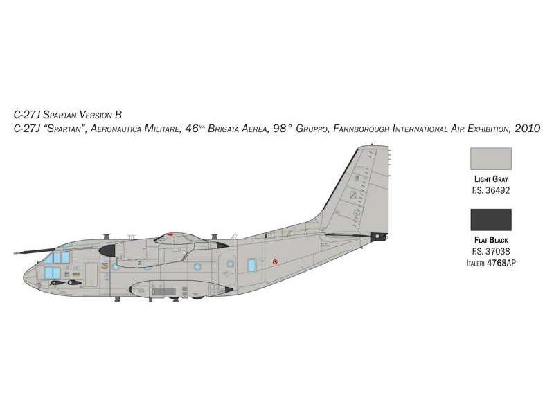 Italeri Alenia C-27A Spartan/G.222 (1:72)