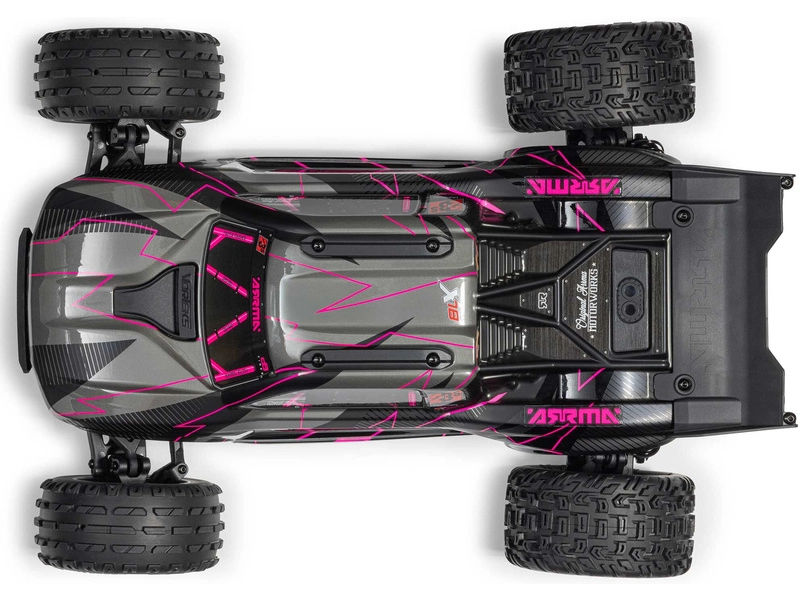 RC auto Arrma Vorteks 223S BLX DSC 2WD 1:10 RTR, ružové
