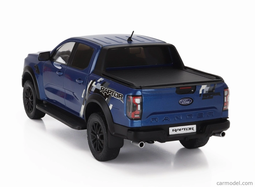 Mcg Ford usa Ranger Raptor Pick-up Double Cabine 2023 1:18 Blue