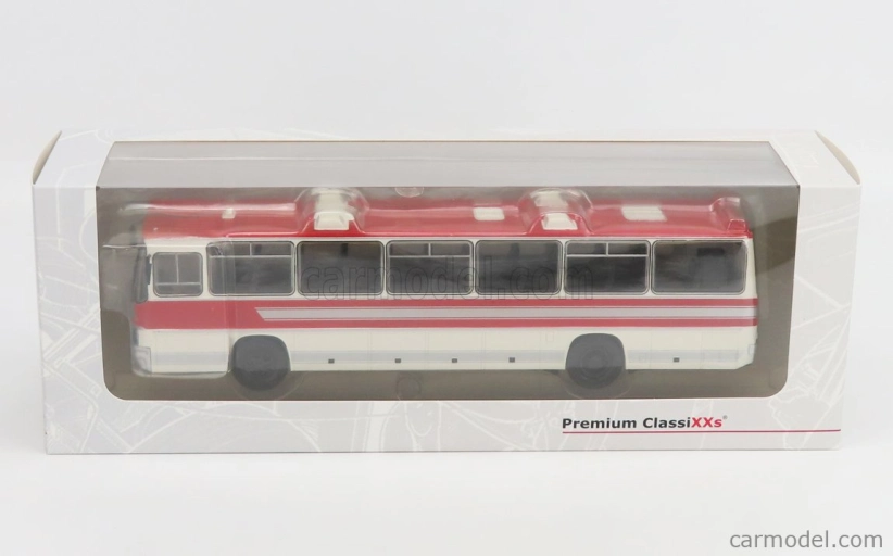 Premium classixxs Ikarus 250.59 Autobus 1978 1:43 Červená Bílá