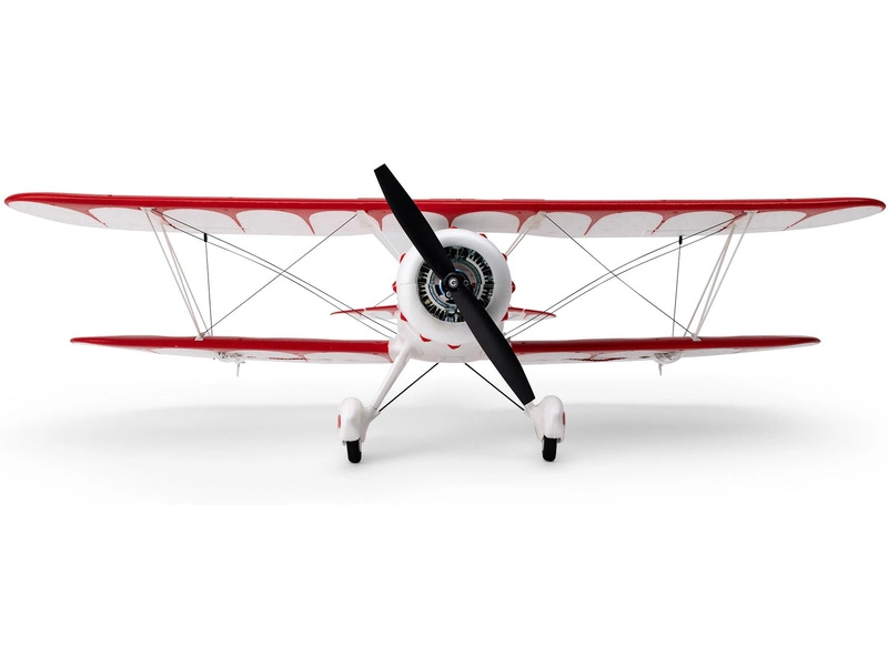 RC letadlo E-flite Waco 0.55m SAFE Select BNF Basic bílé