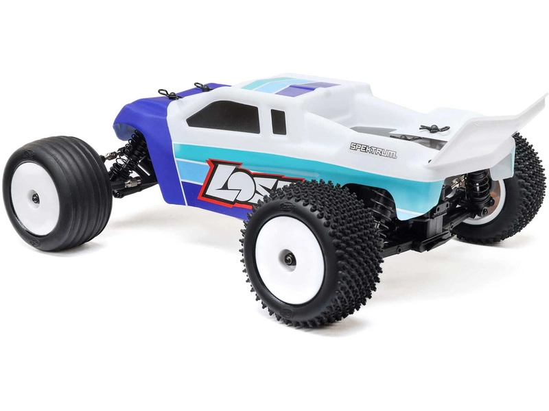 RC auto Losi Mini-T 2.0 V2 Brushless 1:18 RTR, červené