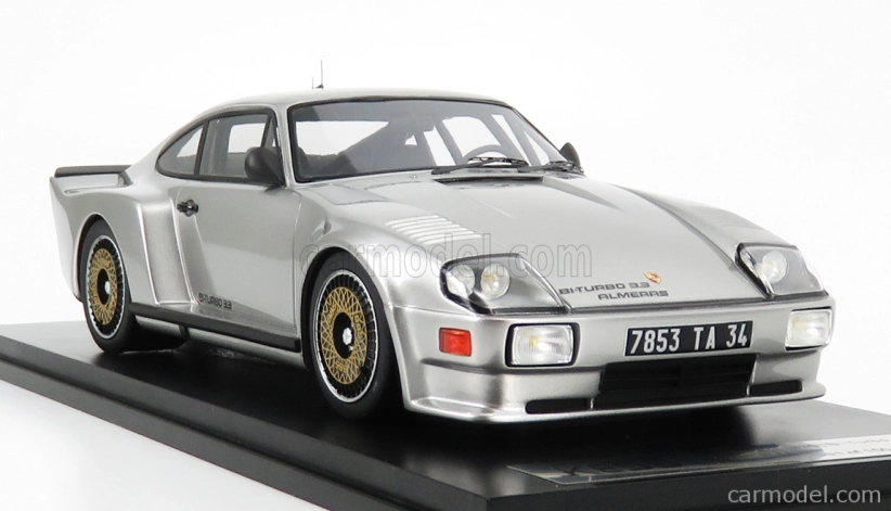 Kess-model Porsche 911 930 Biturbo 3.3 Almeras 1993 1:18 Strieborná